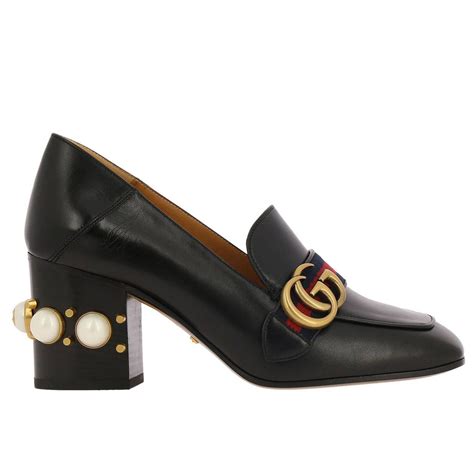 gold gucci shoes free shipping|Gucci black shoes women.